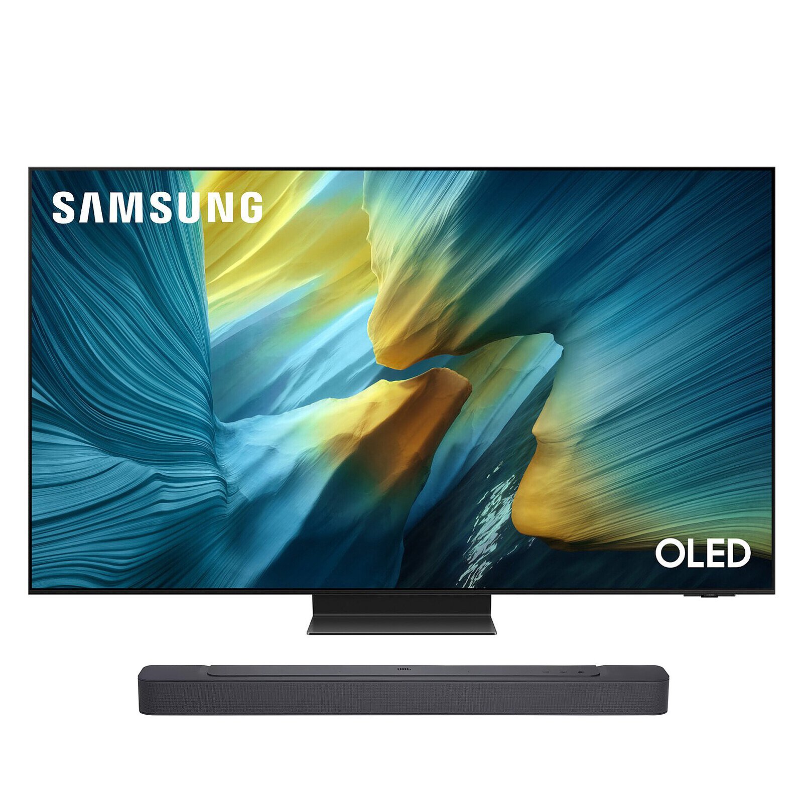 Samsung OLED TQ55S95F + JBL Bar 300